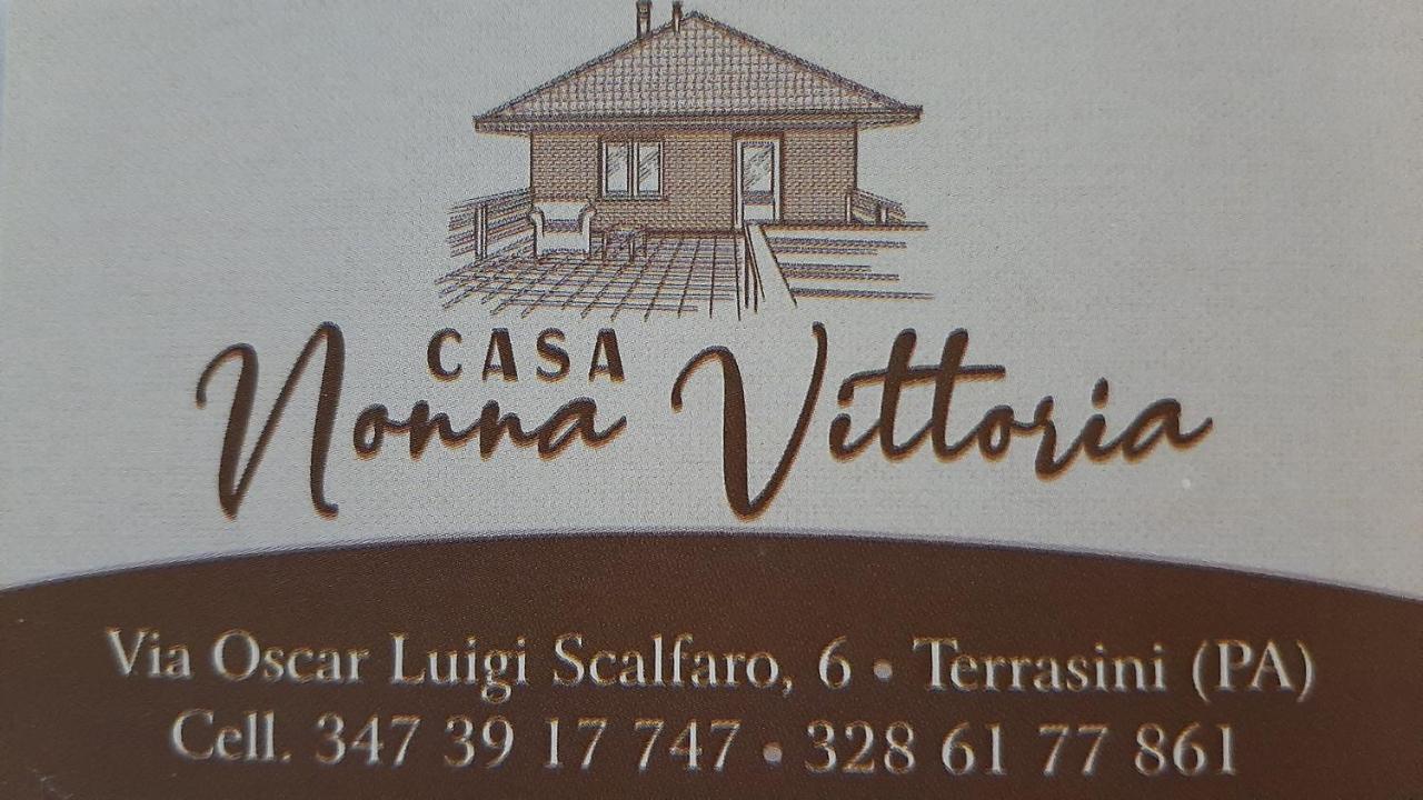 Casanonnavittoria Bed & Breakfast Terrasini Luaran gambar